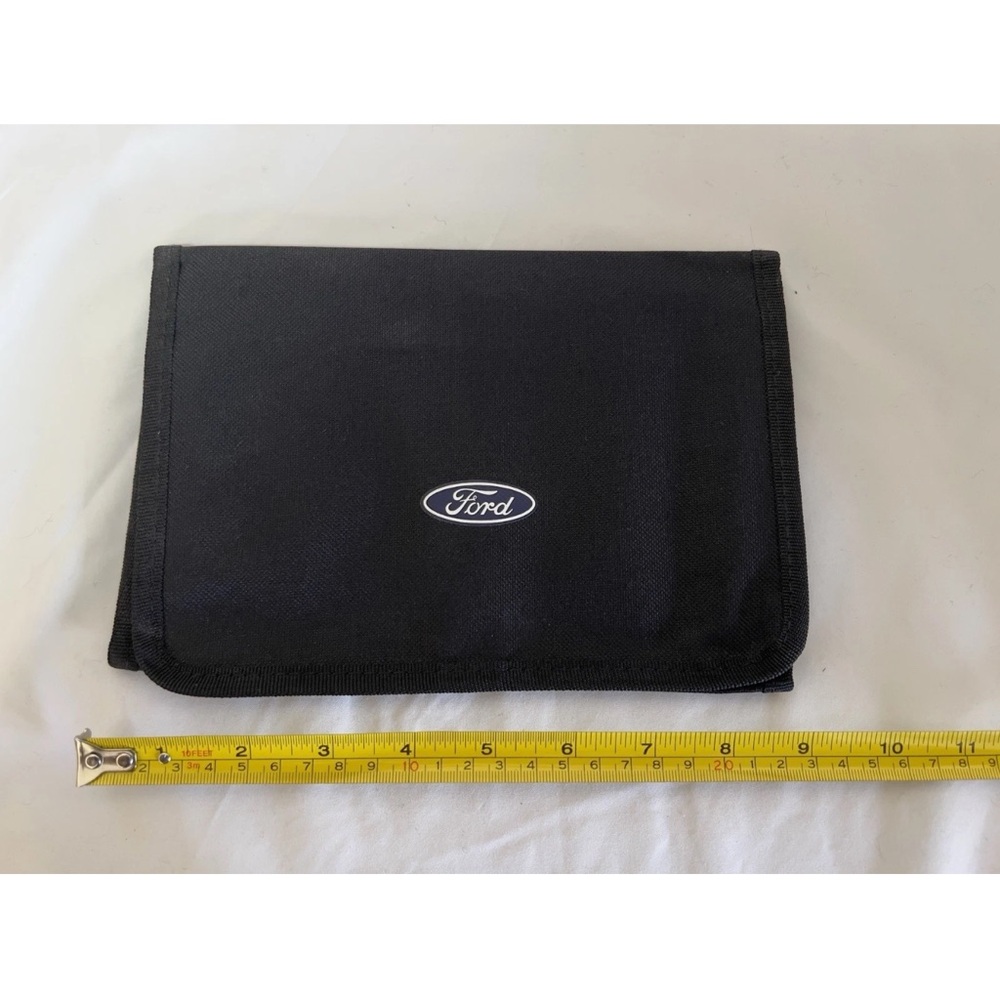 FORD OWNERS MANUAL CASE ONLY - BLACK - NEW
